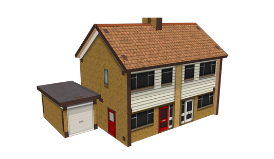 1970s Semi-Detached Houses with Garages