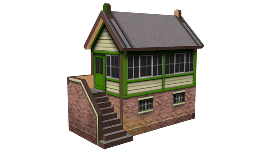 Brick and Timber Traditional Type Signal Box