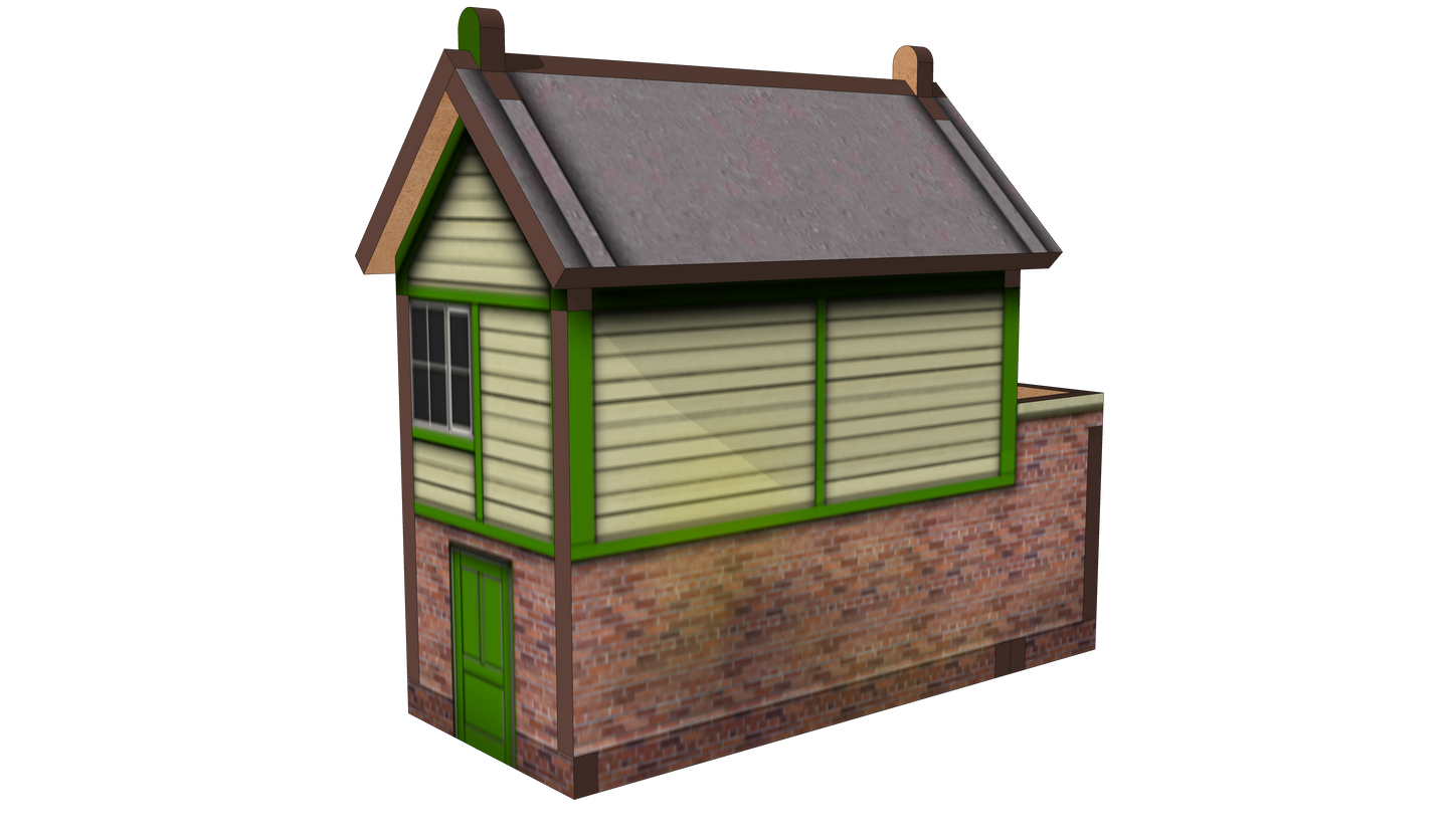 Brick and Timber Traditional Type Signal Box