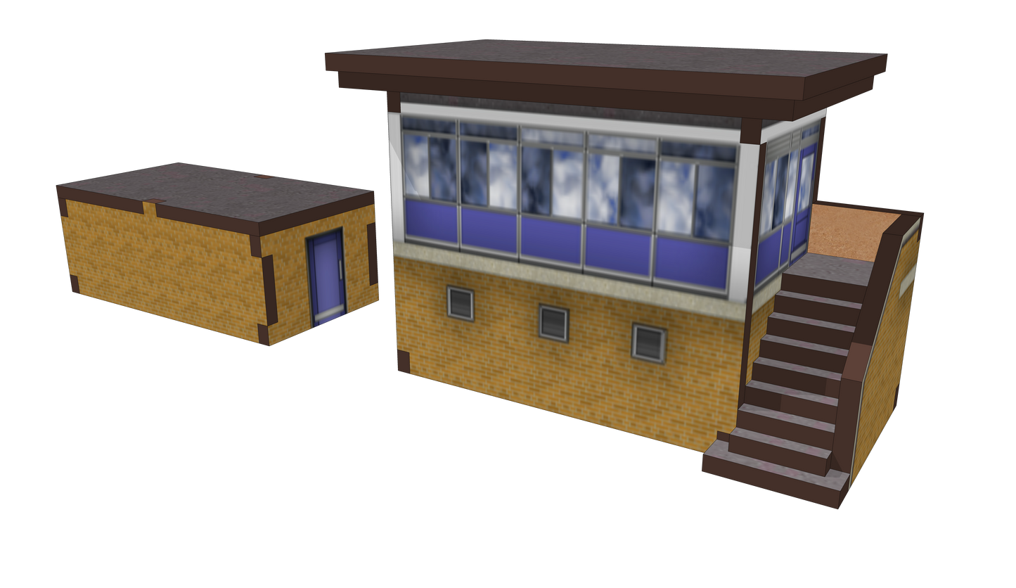 Clasp Type 1960s and 70s Signal Control Box