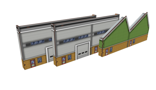 Low Relief Modern Warehouses