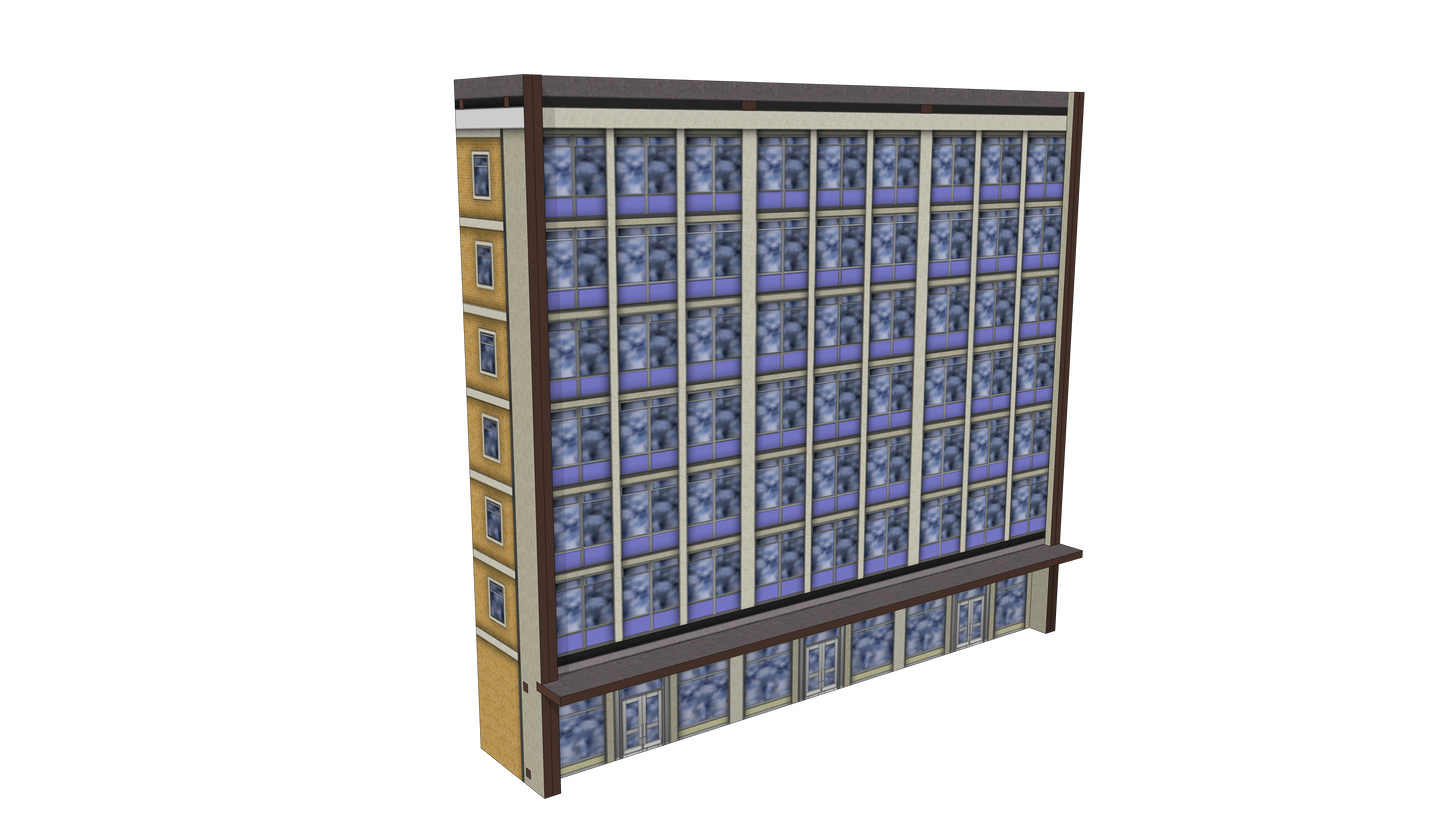 Low Relief Office block - Department Store