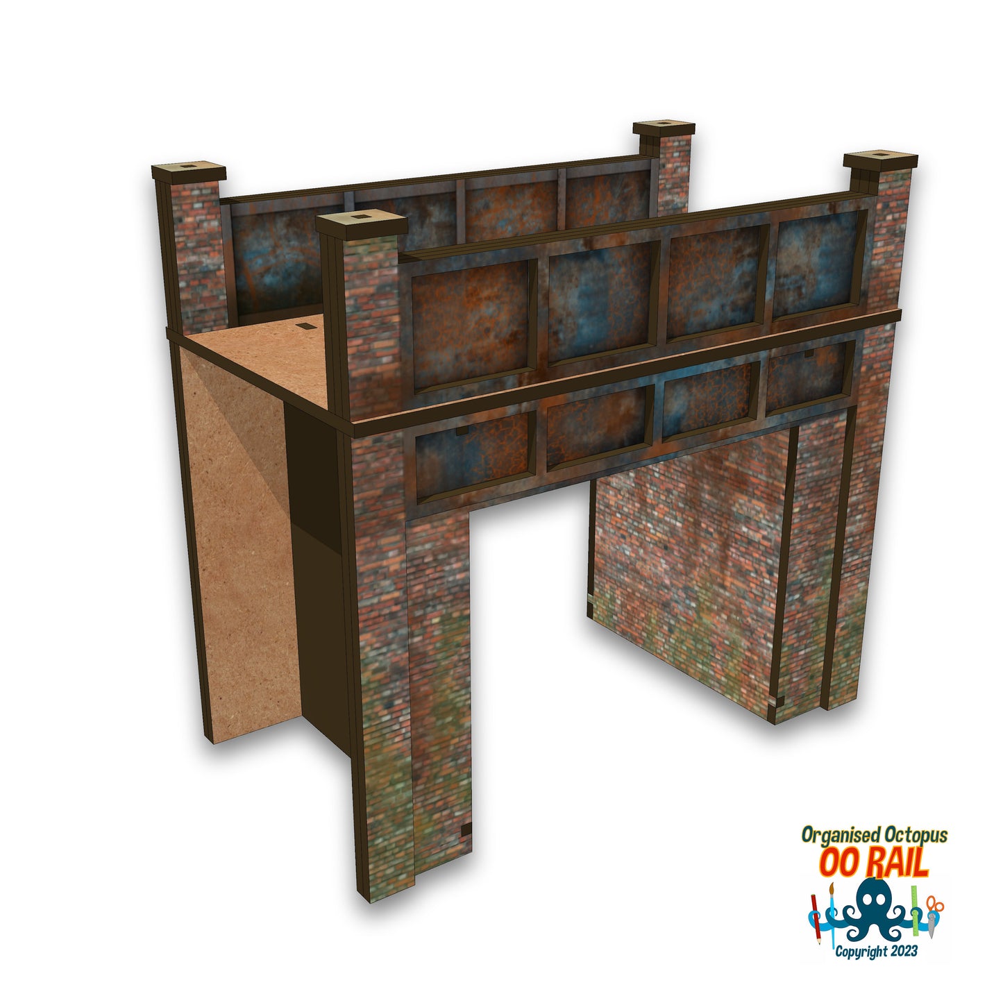 00 Scale Steel Bridge