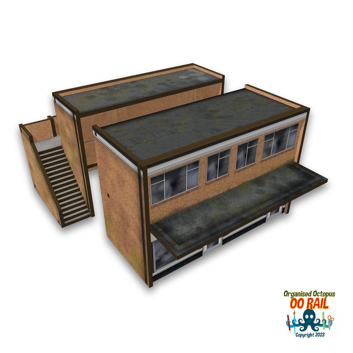 00 Scale Shop Parade Front