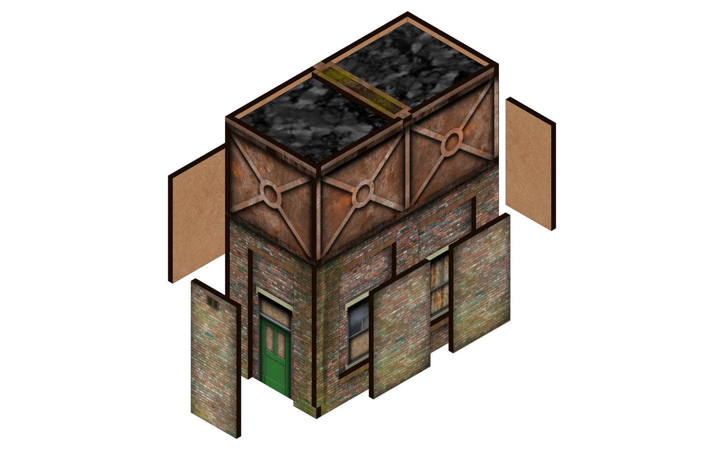 00 Scale Water Tower