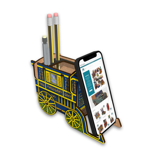 Tidy Gypsy Caravan (Blue)