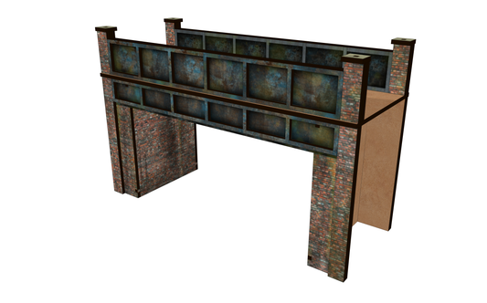 00 Scale Twin Track Steel Bridge
