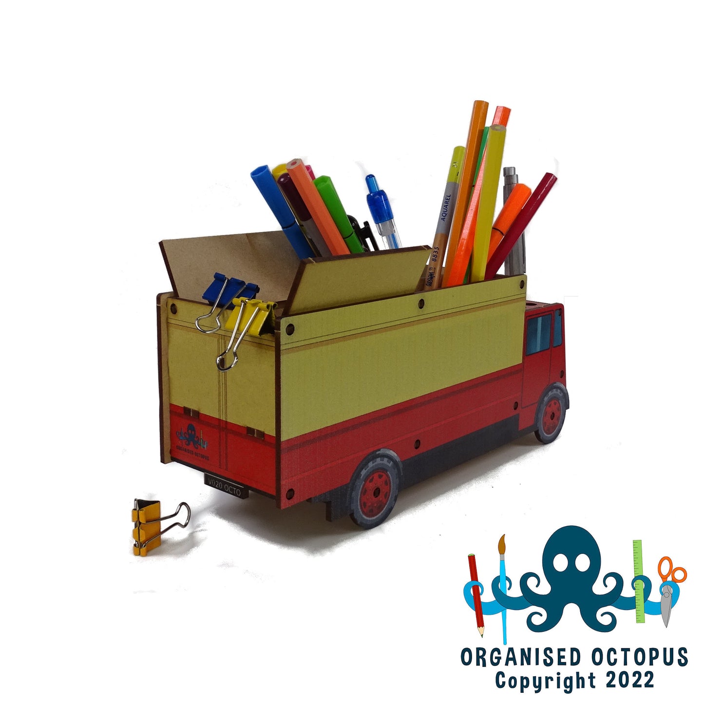 Classic Truck - Red and Cream