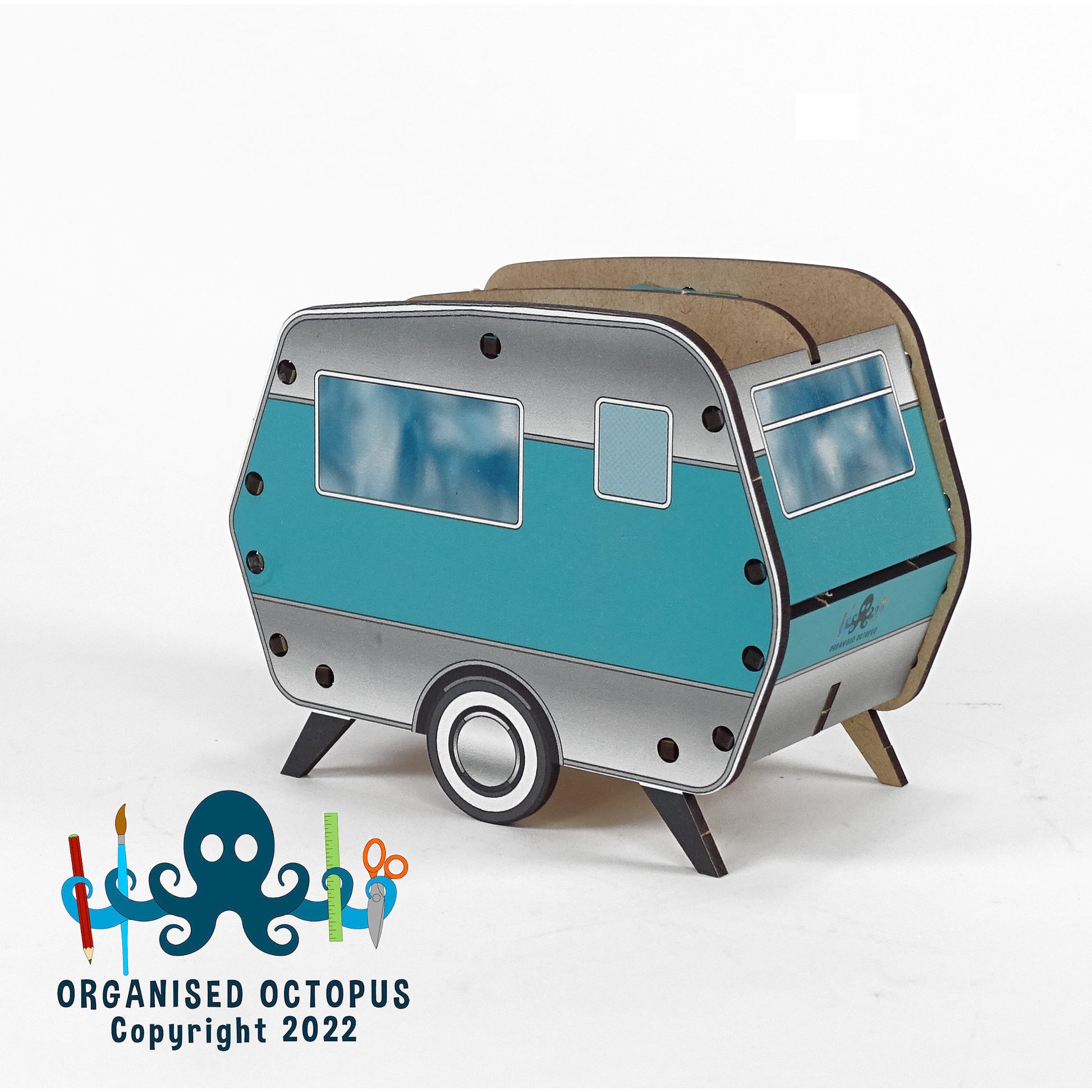 Holiday Caravan Sky Blue