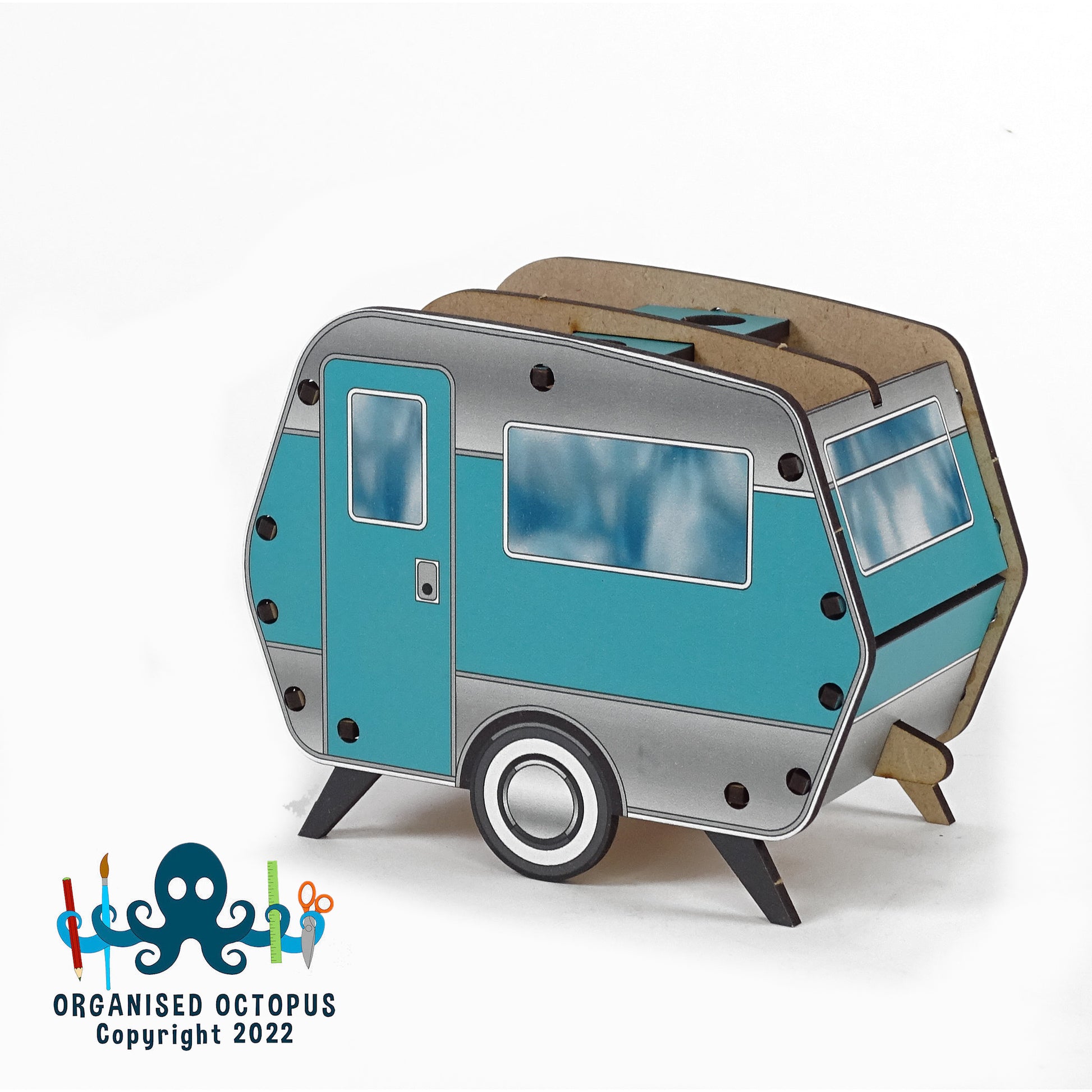 Holiday Caravan Sky Blue