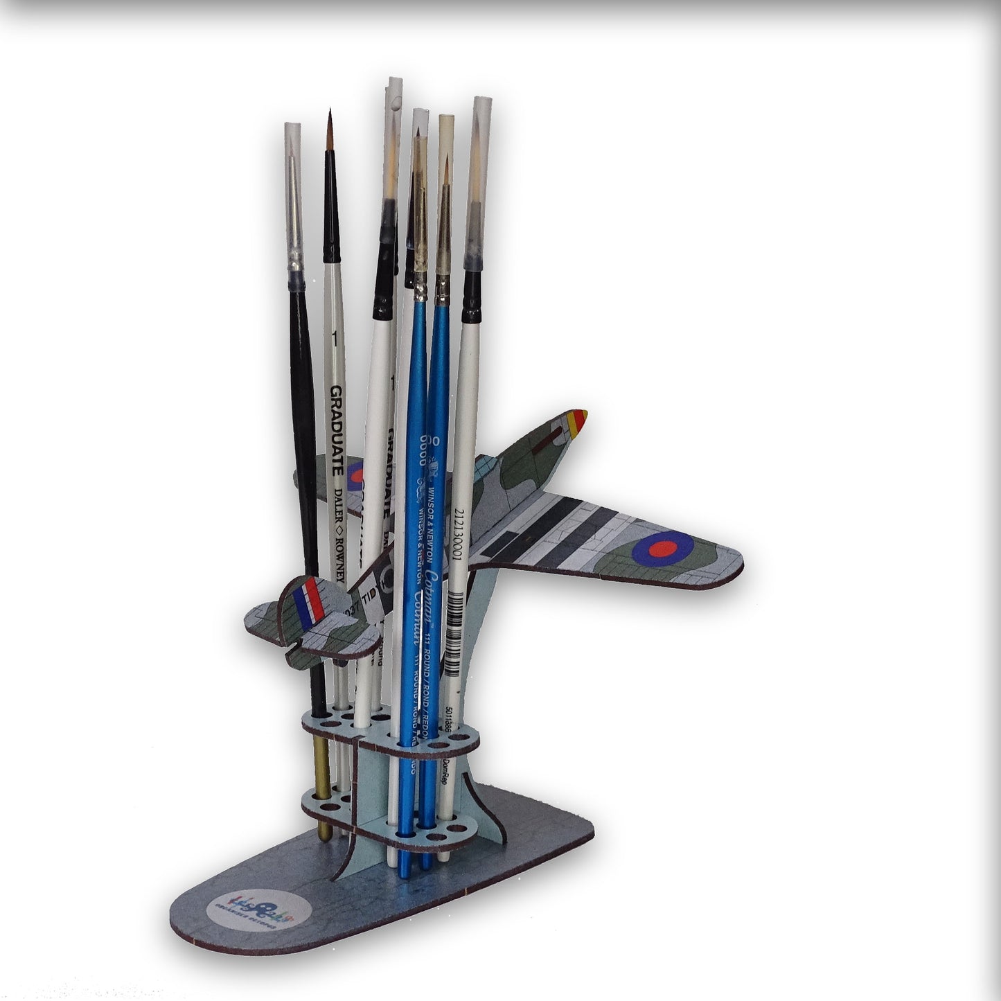 Hawker Hurricane Brush Holder (Green - Grey)