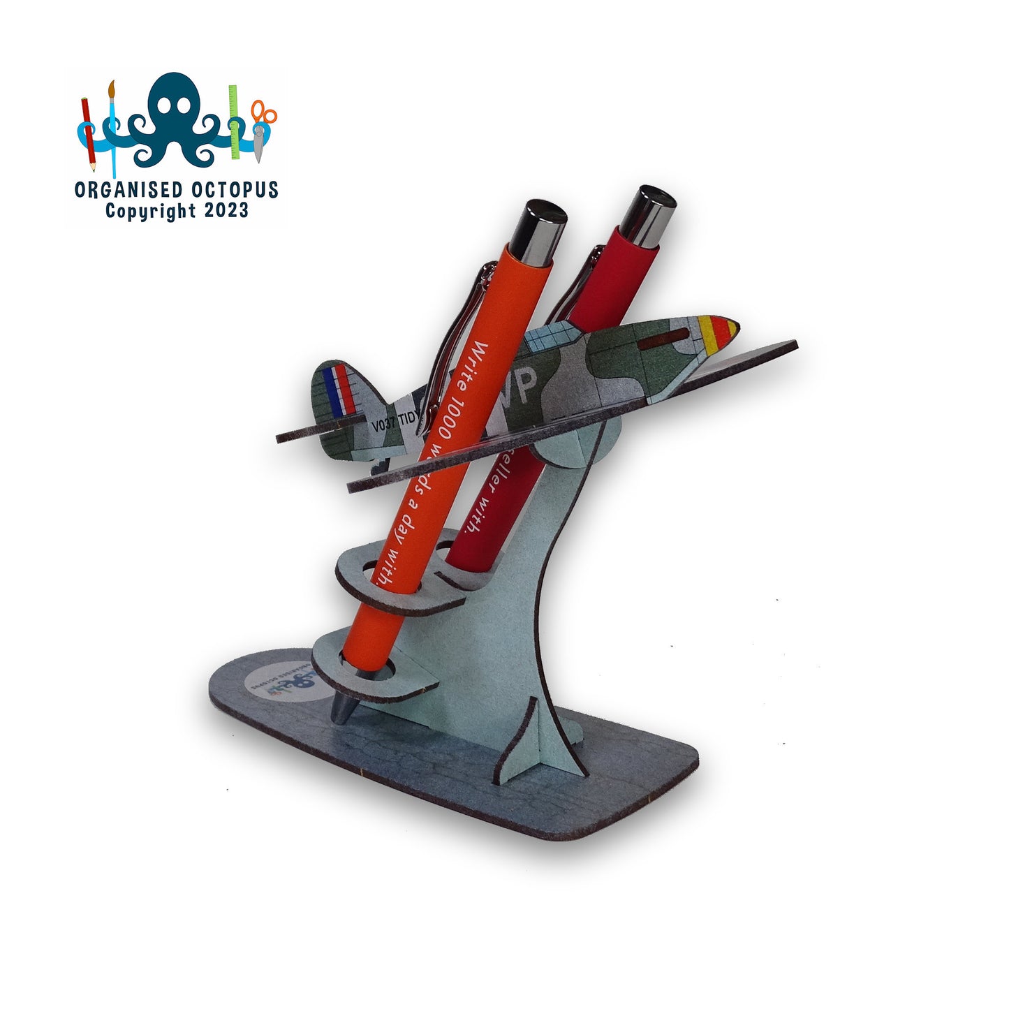 Hawker Hurricane Pen Holder (Green Grey)