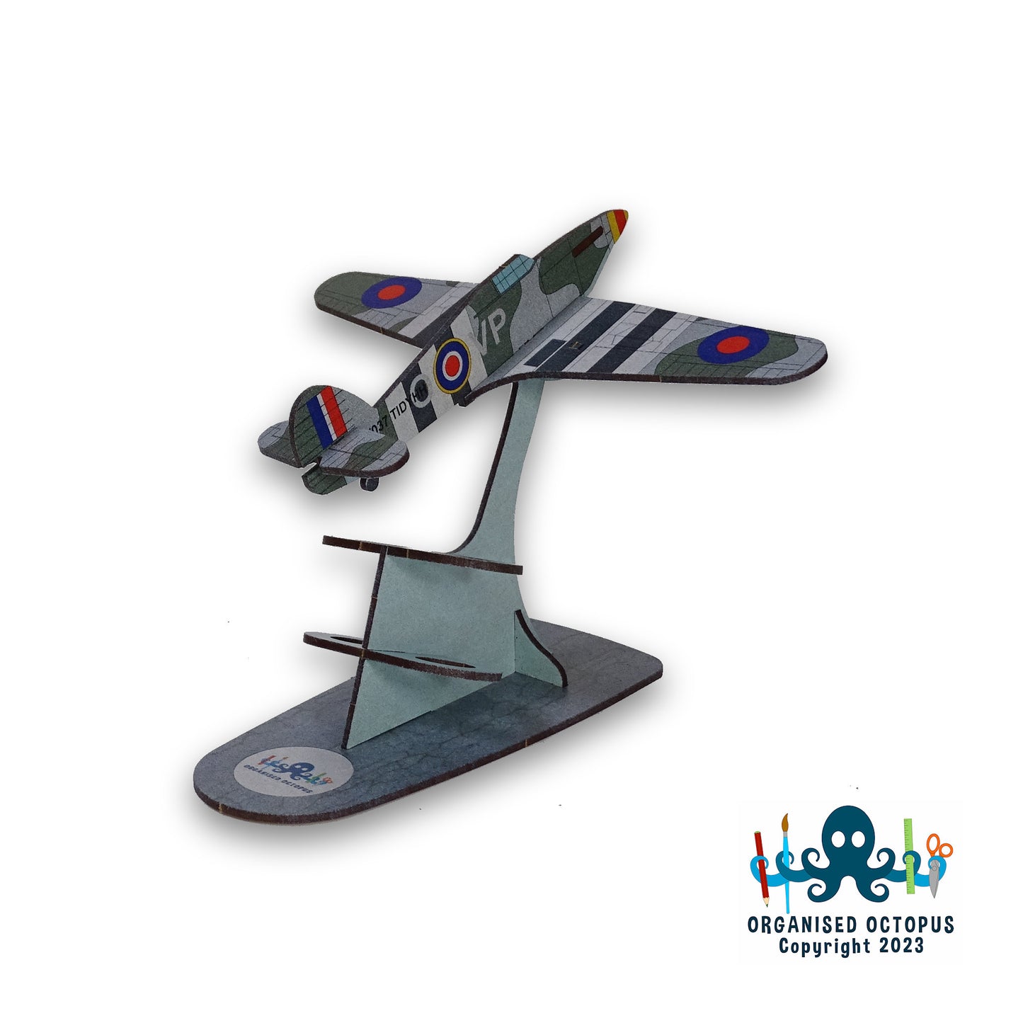 Hawker Hurricane Pen Holder (Green Grey)