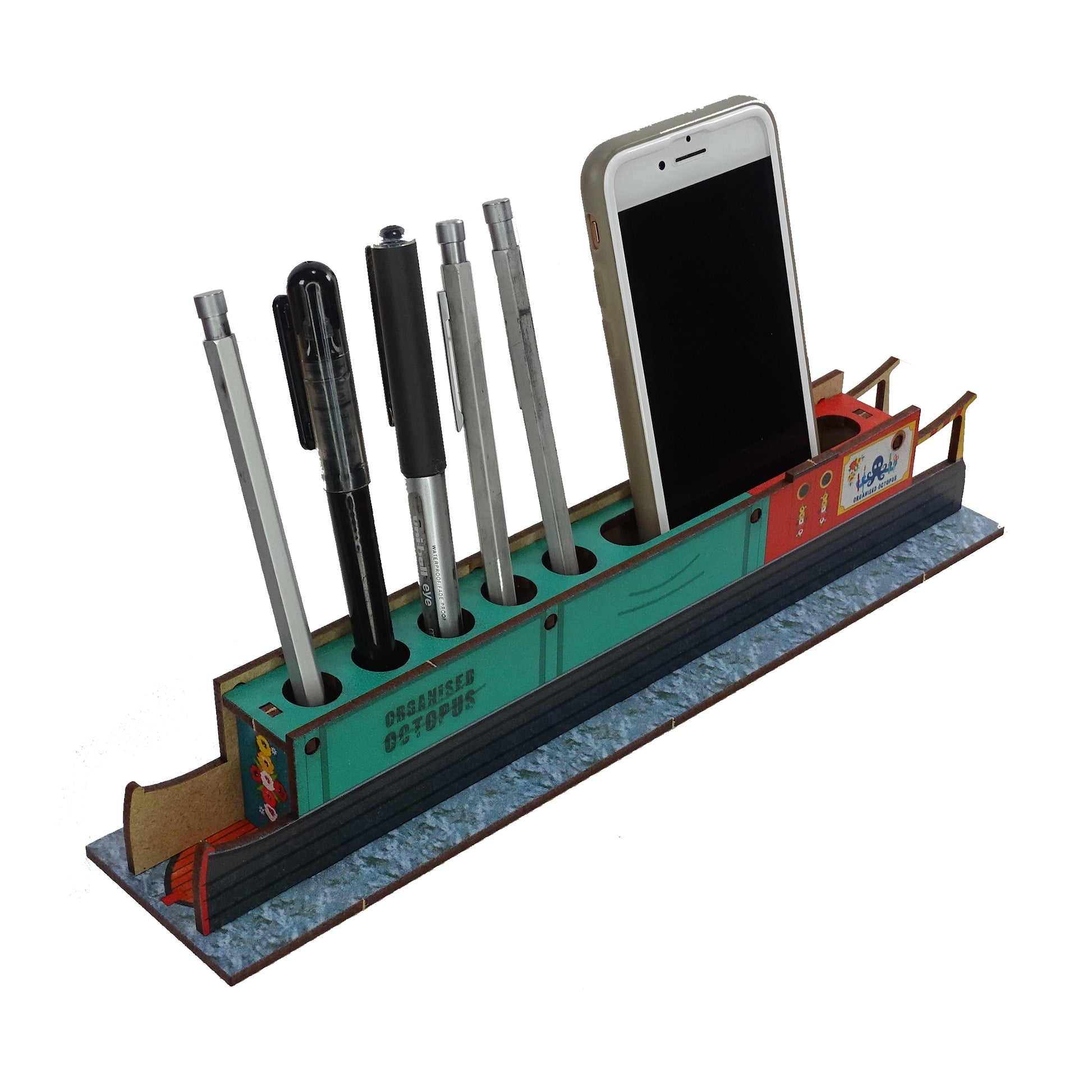Canal Boat desk tidy