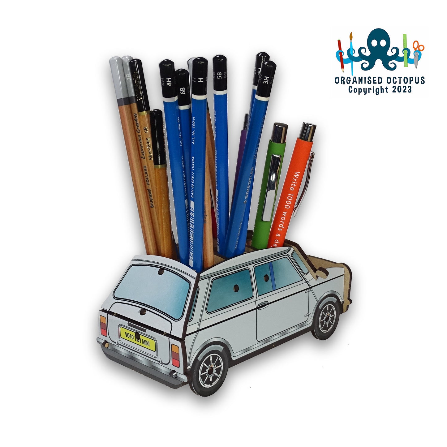 Classic Mini - Car White