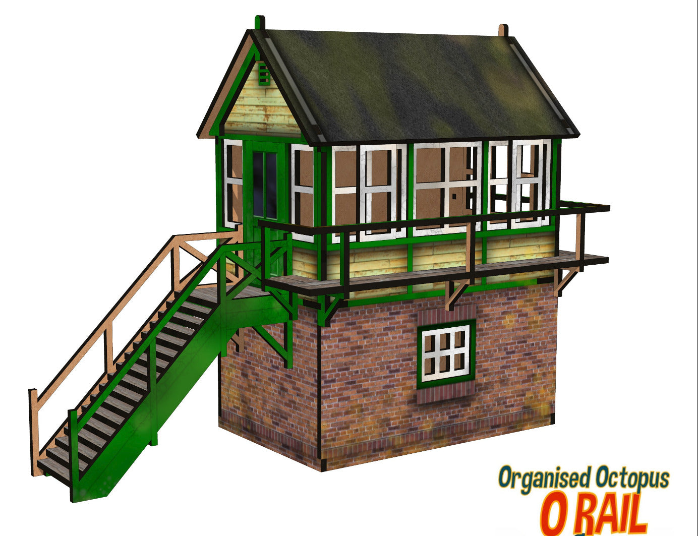 O Gauge Signal Box
