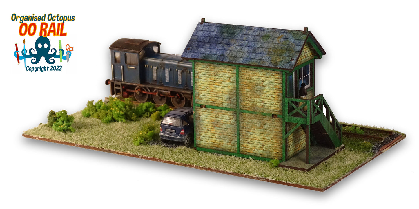 00 Scale Signal Box - Traditional Box