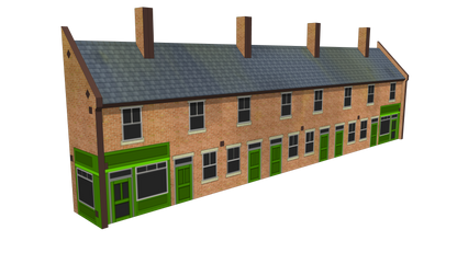 8 Terrace Houses with corner shop or pub