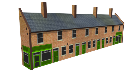 8 Terrace Houses with corner shop or pub