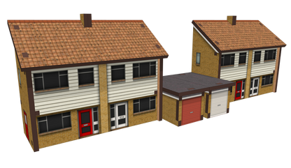 1970s Semi-Detached Houses with Garages