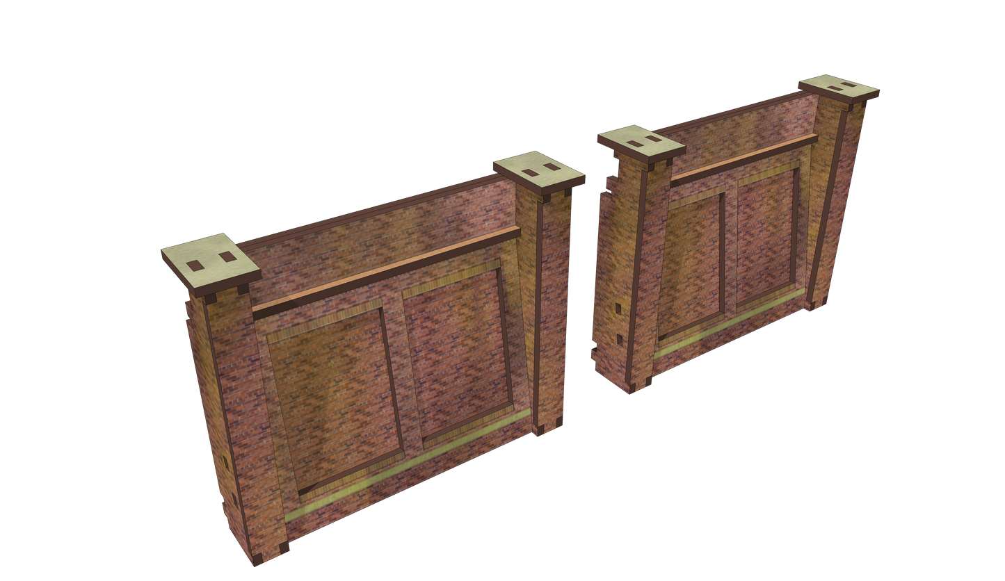 Brick Retaining Wall