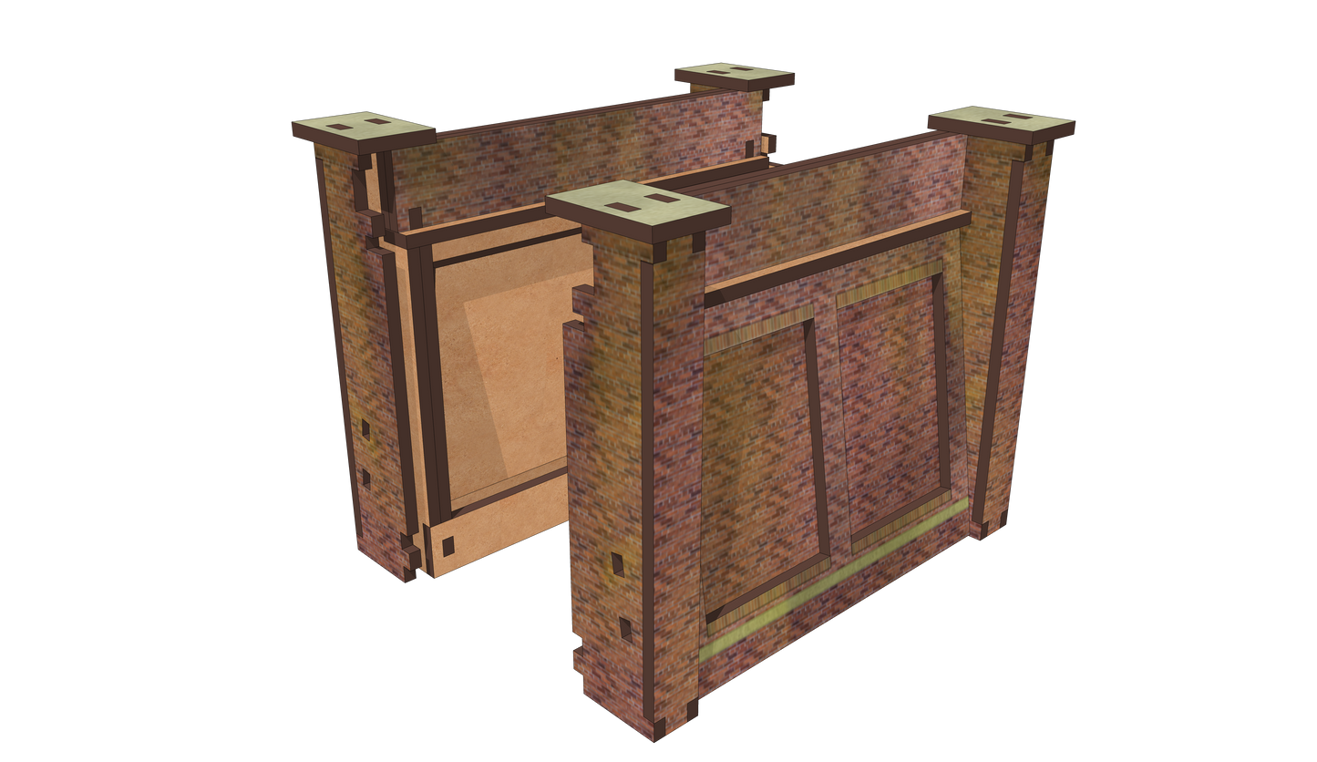 Brick Retaining Wall