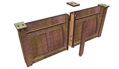 Brick Retaining Wall