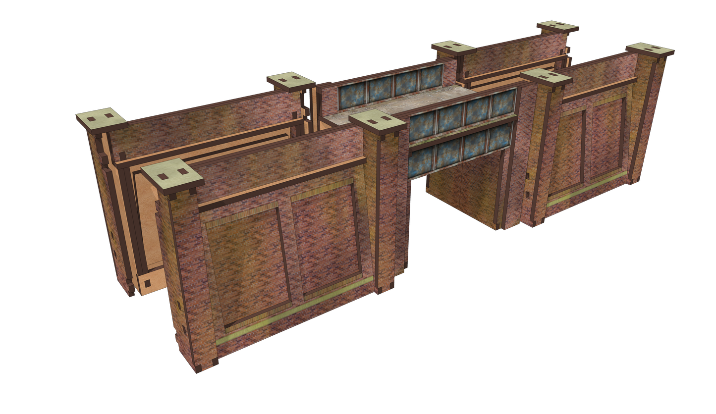 Brick Retaining Wall