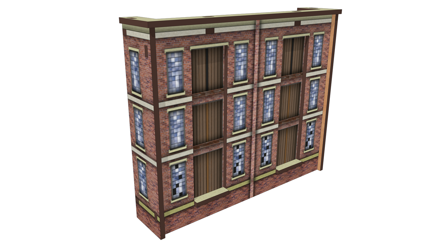 Low Relief Brick Warehouse