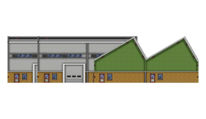 Low Relief Modern Warehouses