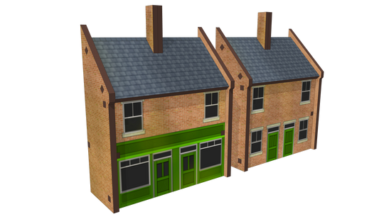 Semi-Detached Shop and House