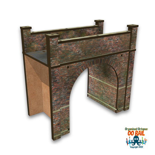 00 Scale Brick Arch Bridge