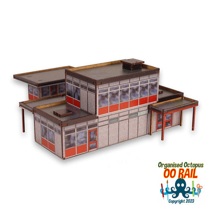 OO Scale 1970s and 80s CLASP Type Prefabricated Station (1)