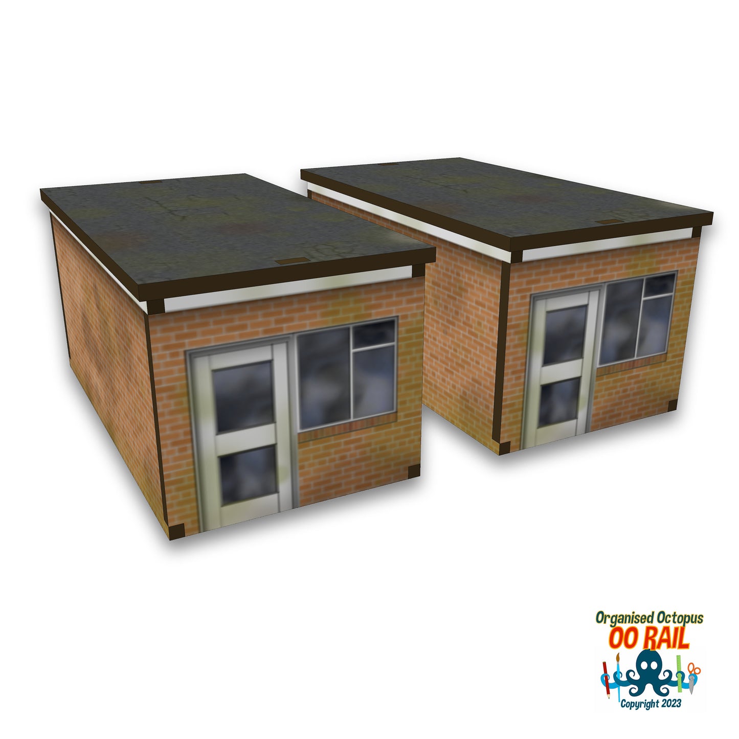 00 Scale 2 Single Garages