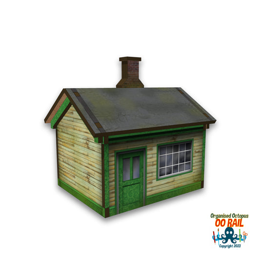 OO Scale 1900s Style Track Side Hut