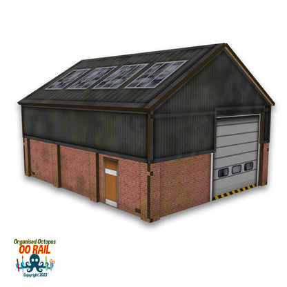 OO Scale Modern Small Industrial Unit